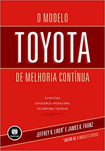 Livro O Modelo Toyota de Melhoria Continua: Estratégia + Experiência Operacional = Desempenho, por Jeffrey Liker